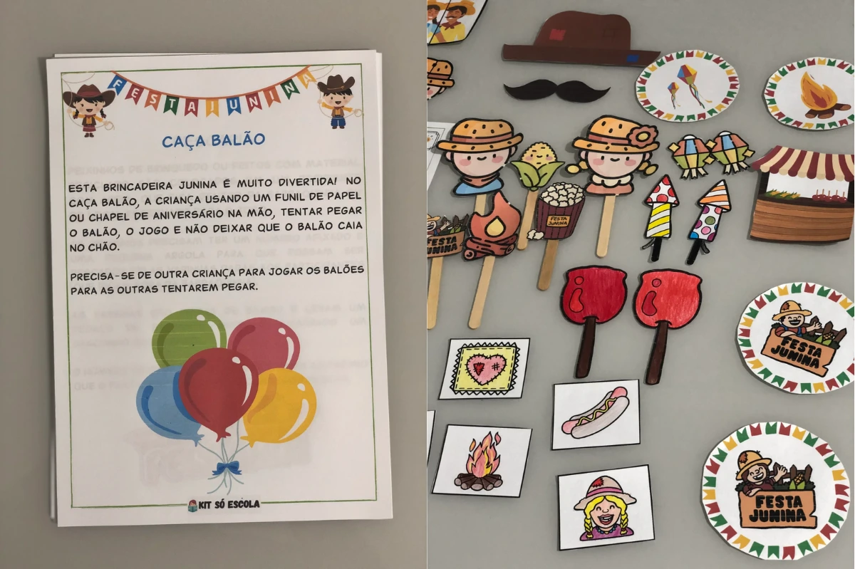 desenhos de São João para imprimir