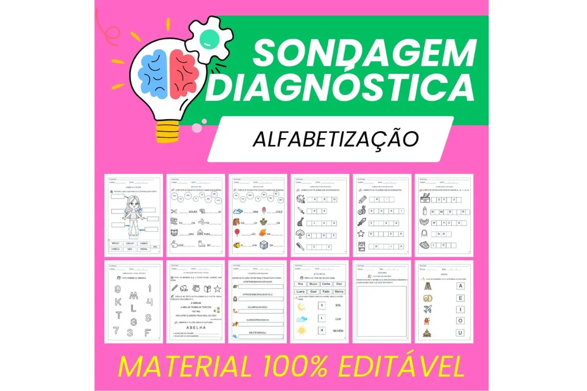 Alfabetização, Sondagem Diagnóstica.