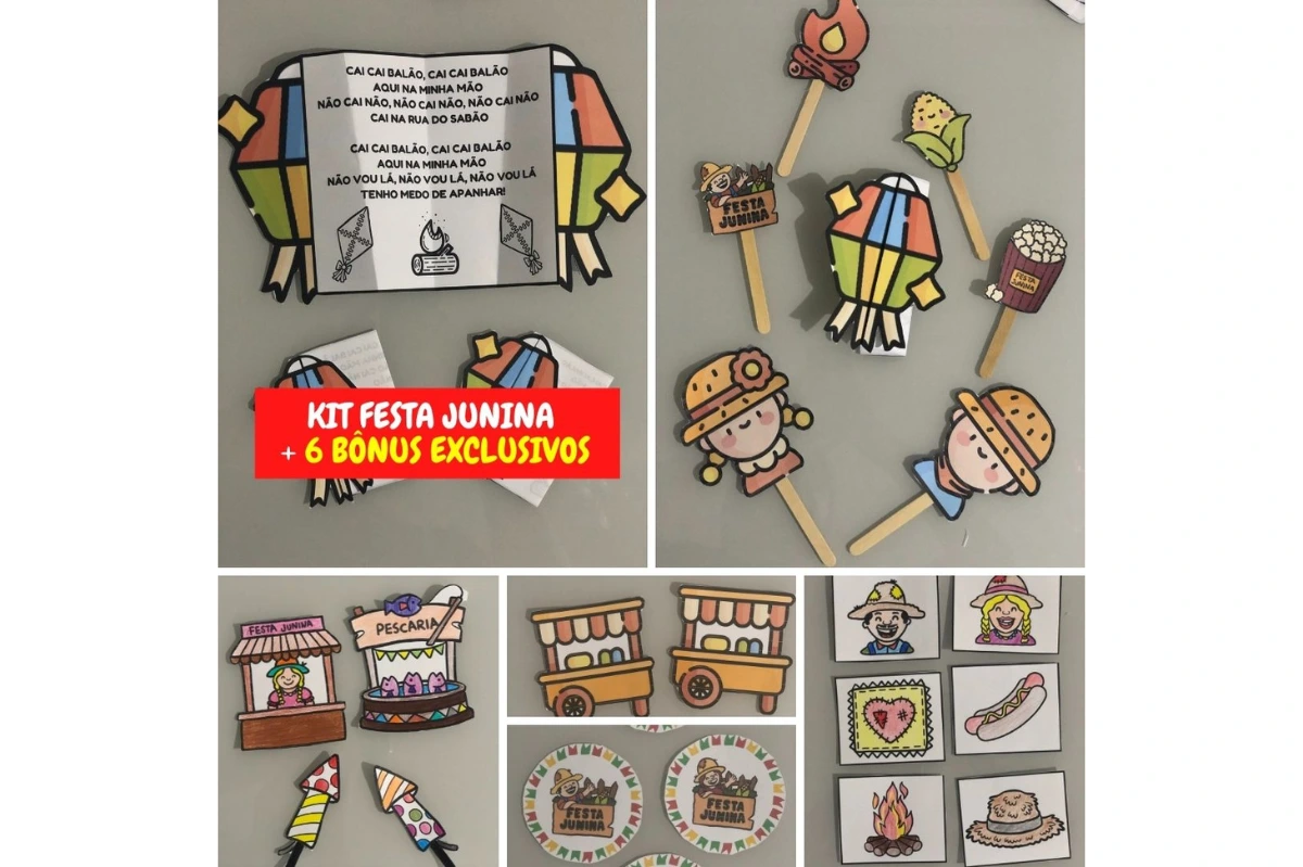 KIT de Atividades Juninas