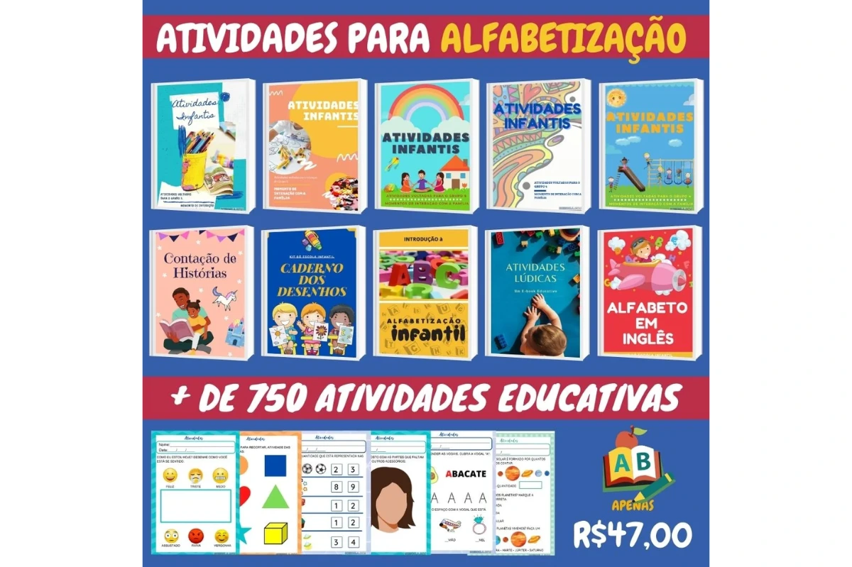 Atividades para Pré Escola para Imprimir
