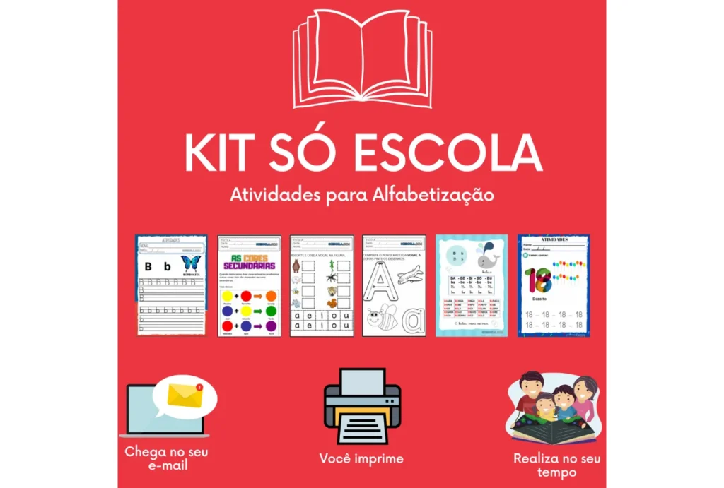 Alfabetização, Educação, Escolar, Aprendizado, Desenvolvimento, Imprimir, PDF.