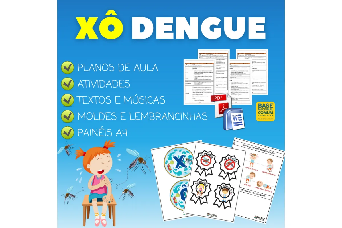 como trabalhar dengue na educação infantil passo a passo