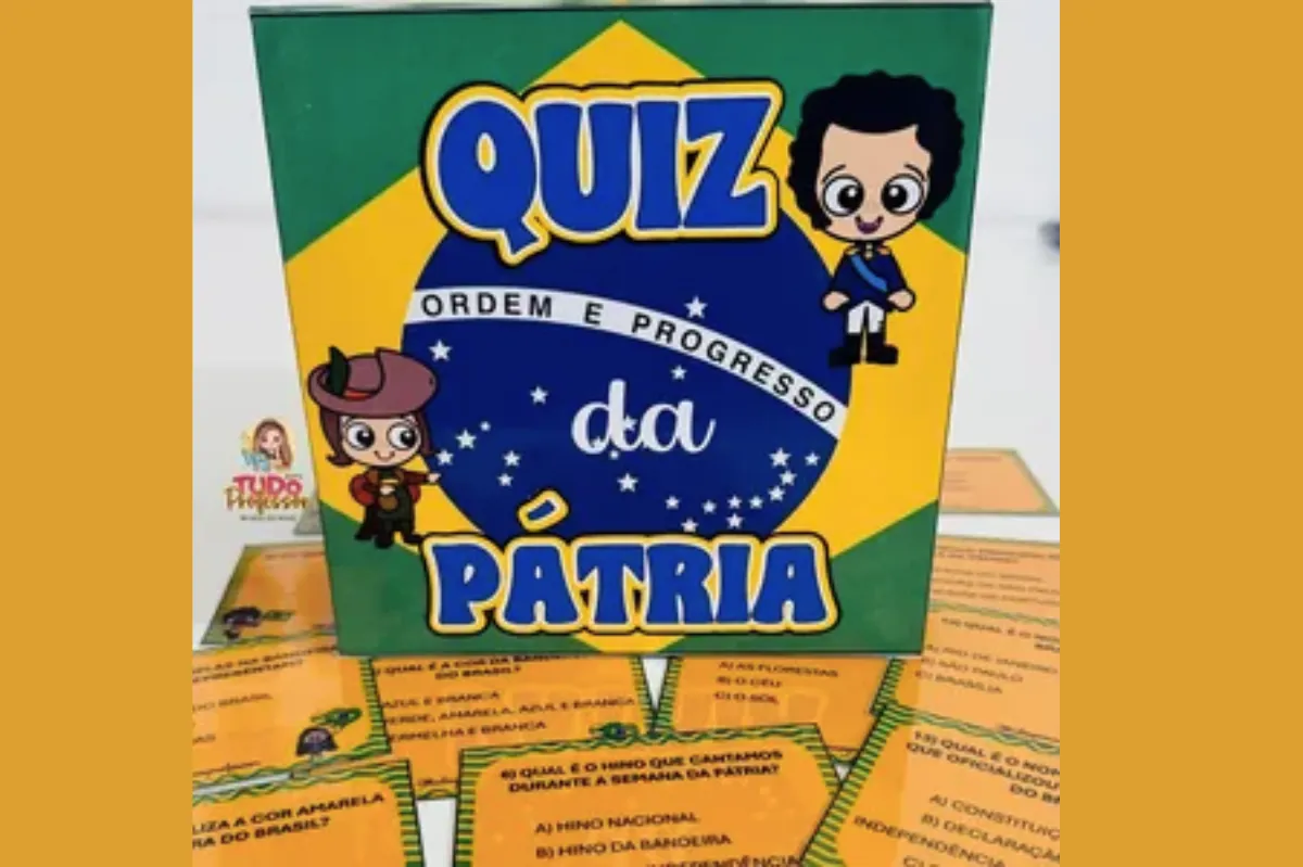 Quiz da Pátria: A Maneira Divertida de Ensinar História do Brasil para Crianças.