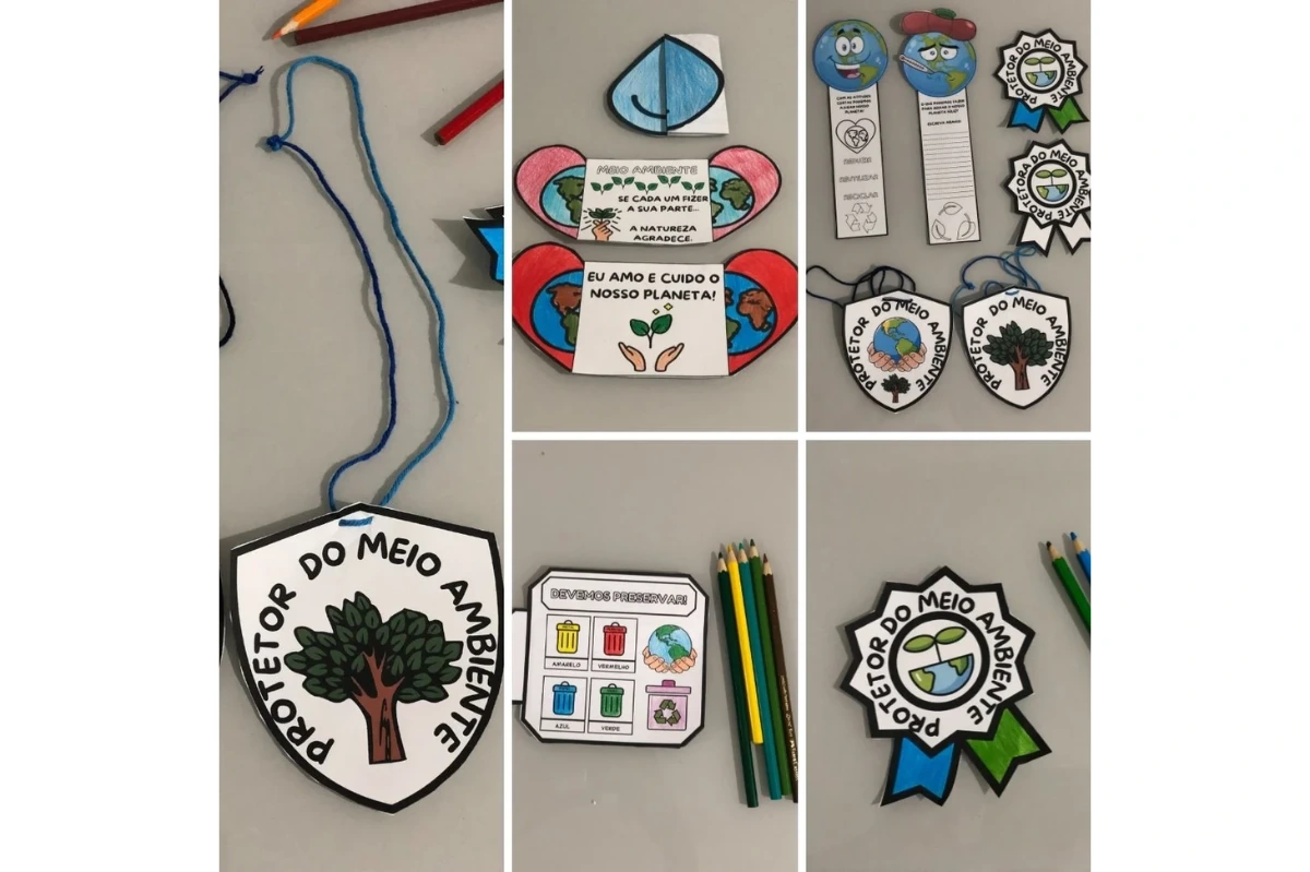KIT MEIO AMBIENTE - Lembrancinhas ecológicas