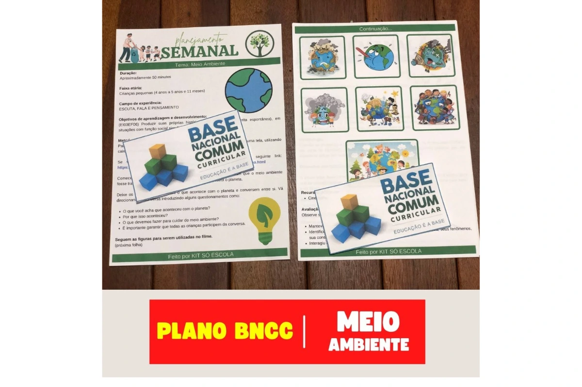 Plano de aula editável